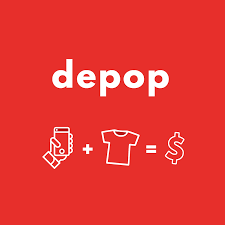 Logo for depop