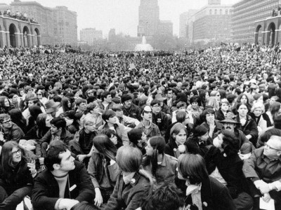 Photo of the first Earth Day Philly