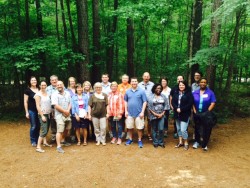 Faculty participants in the 2015 Fall Line Sustainability Workshop