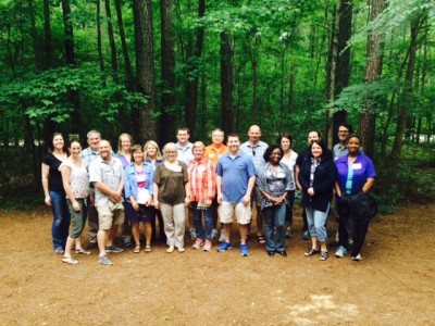 Photo of Faculty participants in the 2015 Fall Line Sustainability Workshop