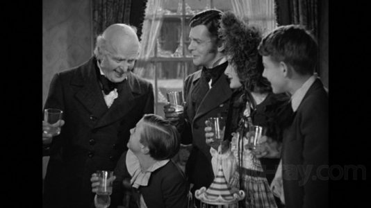 Photo from the 1938 Film "A Christmas Carol"