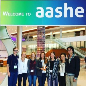 Interns at AASHE