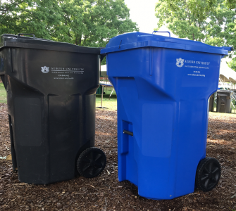 Recycling and Trash Bins 