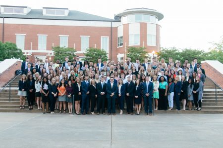 Photo of the Student Government Association members for 2018-19.