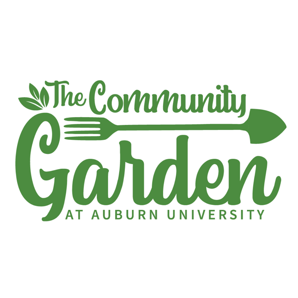 Logo for the Community Garden at Auburn University