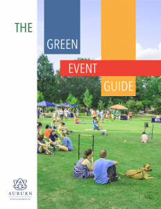 Photo of the cover of "The Green Event Guide"