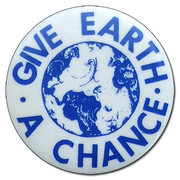 Give Earth a Chance Button
