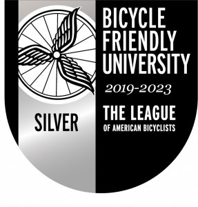 Image of Bicycle Friendly University Silver Designation Logo