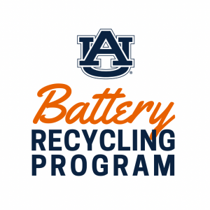 Logo for Auburn’s Battery Recycling Program